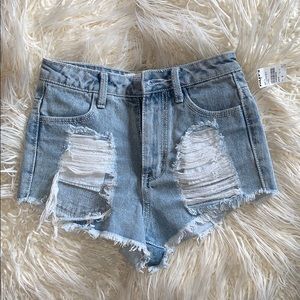 RSQ Tilly’s Maui High Rise Distressed Light Wash